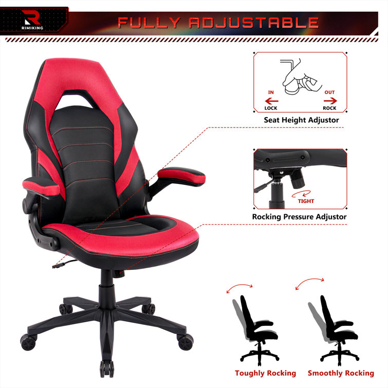 Rimiking racer style online game chair